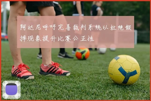 阿达尼呼吁完善裁判系统以杜绝假摔现象提升比赛公正性